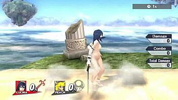 Lucina's 3D strip show with HD quality