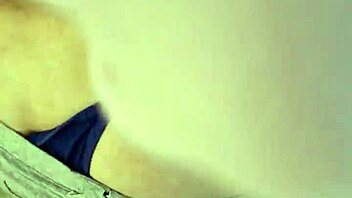 European babe gives a deepthroat blowjob and gets fucked in the kitchen