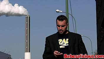 Babesalicious - perfect babe take a long huge black dildo anal... oh wow!