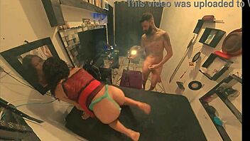 Latina priscila beline bent over for blowjob and fucking