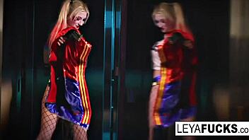 I watched Leya from Suicide Club take a giant cock anally and get a load