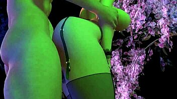 Aunty Cass Gets Wild Standing Fuck in Halloween Special!