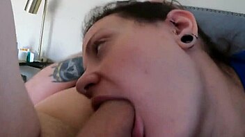 lilith gags on cum facefuck