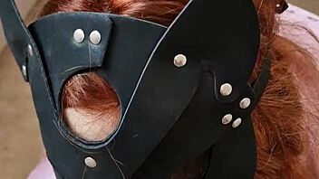 spanish redhead slut fucks and sucks in kitchen with neighbors 😈