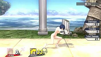 Lucina's 3D strip show with HD quality