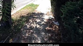 black beauty shows gratitude with her pussy