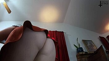 Observing a tall woman flirt with Jane Judge and Rickyxxxrails in POV