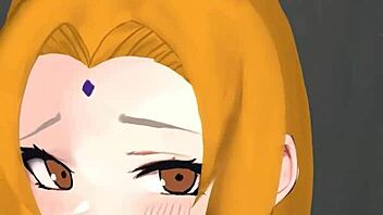 wanna see tsunade give an epic handjob in this hentai clip?