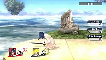 Lucina's 3D strip show with HD quality