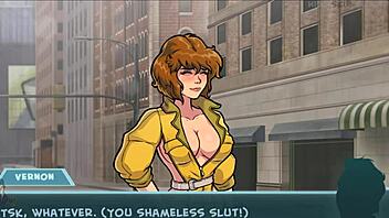 Star Channel 34 Part 81 Features Big Tits Brunette In Cartoon