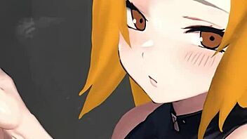 wanna see tsunade give an epic handjob in this hentai clip?