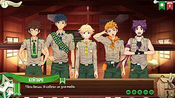 Game Friends Camp Episode 2 - Getting To Know The Taiga Russian Voice Acting!