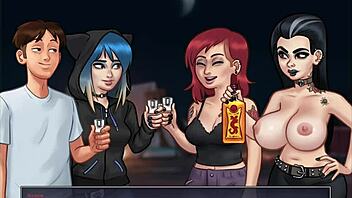 summertime saga episode 115 with small tits character in game