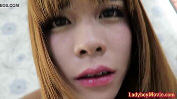 ladyboy naomi teases with a slow handjob in bangkok pov style. ready for more?