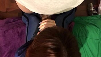 Watch this redhead latina making her boyfriend cum in her mouth pov