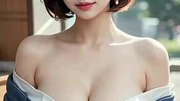 A collection of outdoor adventures with AI-generated Asian models in 3D