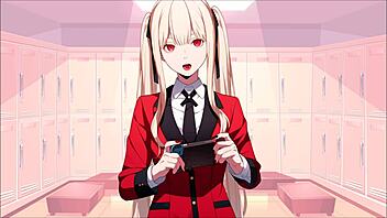 Hentai roleplay with instructional handjob and quickie action