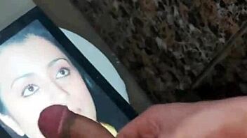 Trisha Krishnan Gets Wild Cum Tribute on Big Tits