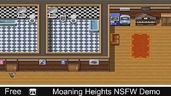 moaning heights game demo with anime hentai elements