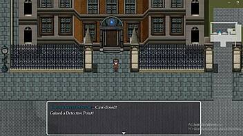 Detective Girl Investigating Missing Dancer In Steam City