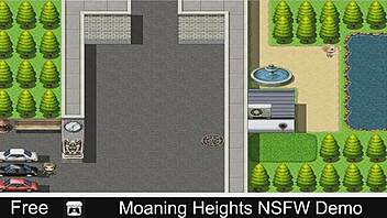 moaning heights game demo with anime hentai elements