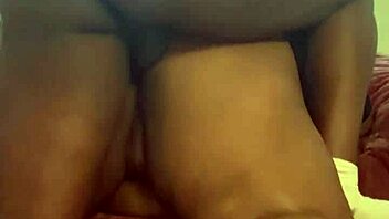 Ebony Bbw Pounding Ends With Huge Bbc Cumshot On Fat Ass