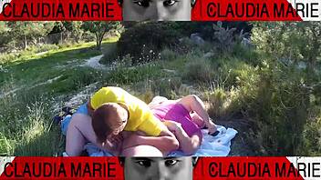 Fat Curvy Ass Outdoor Fetish Fun!