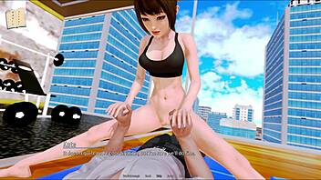 Explore the anime world of Hentai in a 3D hotel setting