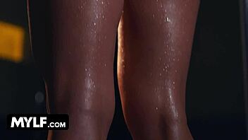 Hey, Busty Milf Sophia Locke, Ready for Hardcore Gym Pounding After Workout?