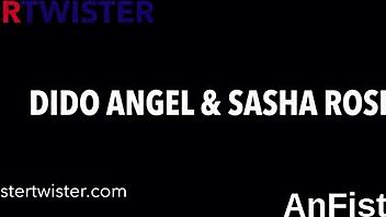 Feisty Lesbian Stunners Fist Tight Snatches And Anals With Classy Bombshell Style