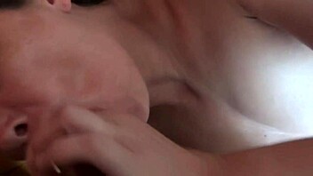 Mature Latina Sucks Massive Cocks Before Mouthful of Cum.