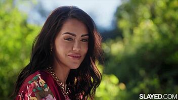 Allie and Alina Bathing, Getting Wet 😊