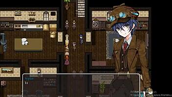 Detective Girl Investigating Missing Dancer In Steam City
