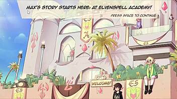 Futanari and creampie in Max the elf's latest adventure