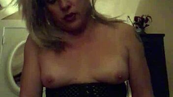 Stephanie Clover Shemale Masturbates and Licks Up Her Cum in Amateur Video