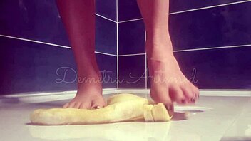 Crushing bananas with bare feet: A fetishistic delight