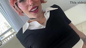 Elle Marz's strict father-in-law punishes her for trespassing