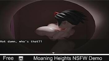 moaning heights game demo with anime hentai elements