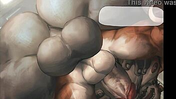 in the furry world, two gay characters engage in intense fucking with detailed actions and passion