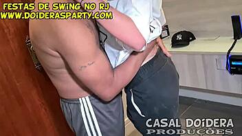 A lesbian threesome unfolds in a motel with a surprise twist