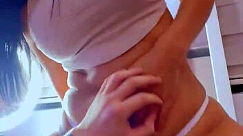 Young Couple Fucks Hard in Front of Mirror