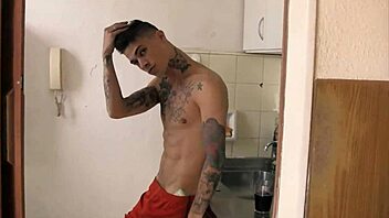 LatinLeche - Tattooed Hunk Bangs Sexy Latino Boy in Outdoor Heat