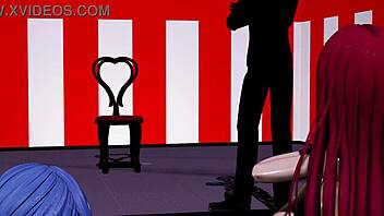 NTR lesbians masturbate with vibrator!