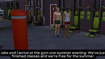 Owen And Jake Fuck The New Neighbor Couple In Gym Group.