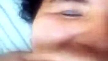 Chubby Gal Shows Off Her Big Tits and Vagina on Video Call