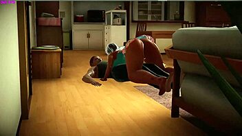 playing home game with latina animated characters