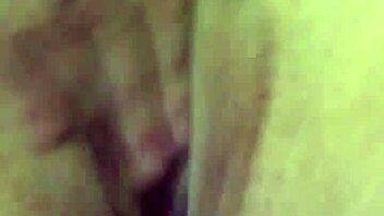 Using Vibrator on Her Tight Dry Pussy Lips