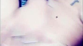 vanessa vixon masturbates her big tits and ass in femdom fetish solo pussy play