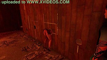 feeling the rough anal fucking and cum in this game