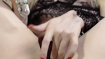 Intimate view of Kira Loster's vagina and orgasm